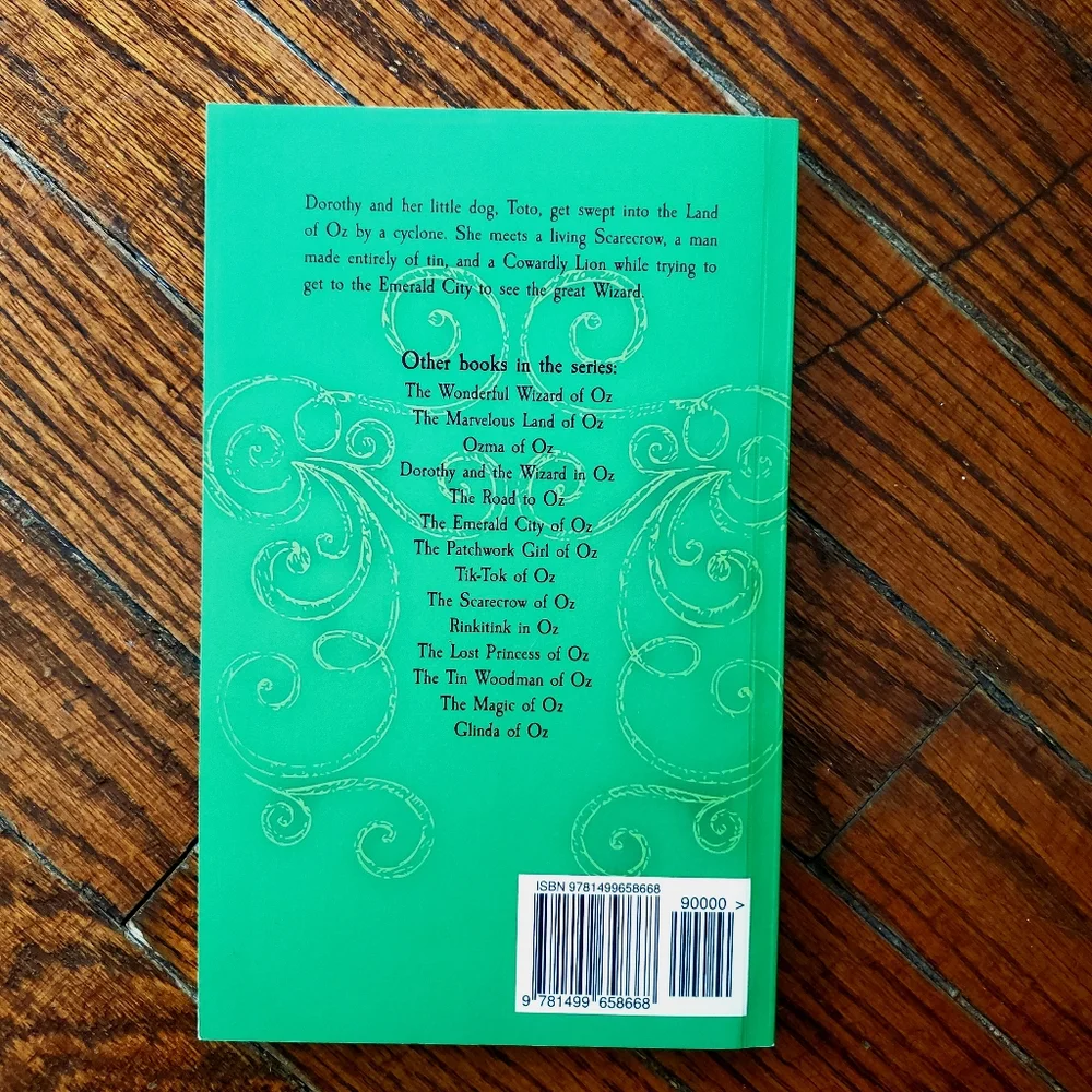 NWOT The Wonderful Wizard Of Oz, L Frank Baum, Paperback